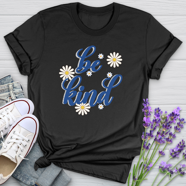 Be Kind Happy Daisies Softstyle Tee