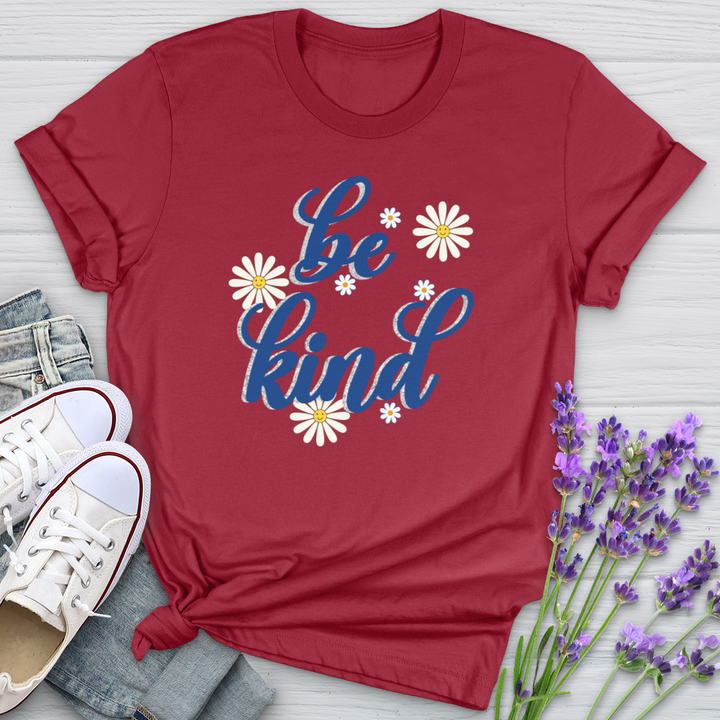 Be Kind Happy Daisies Softstyle Tee