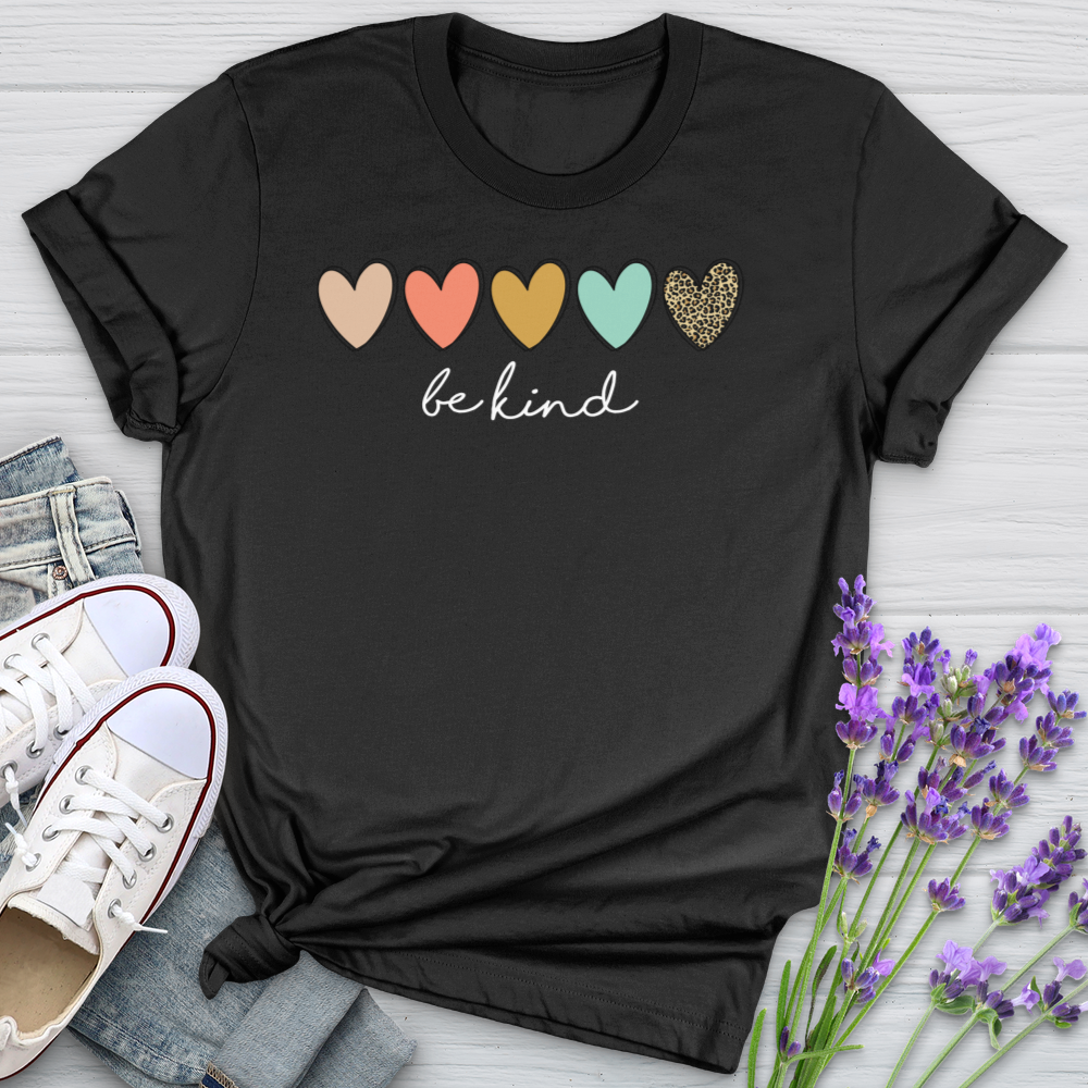 Be Kind Hearts Softstyle Tee