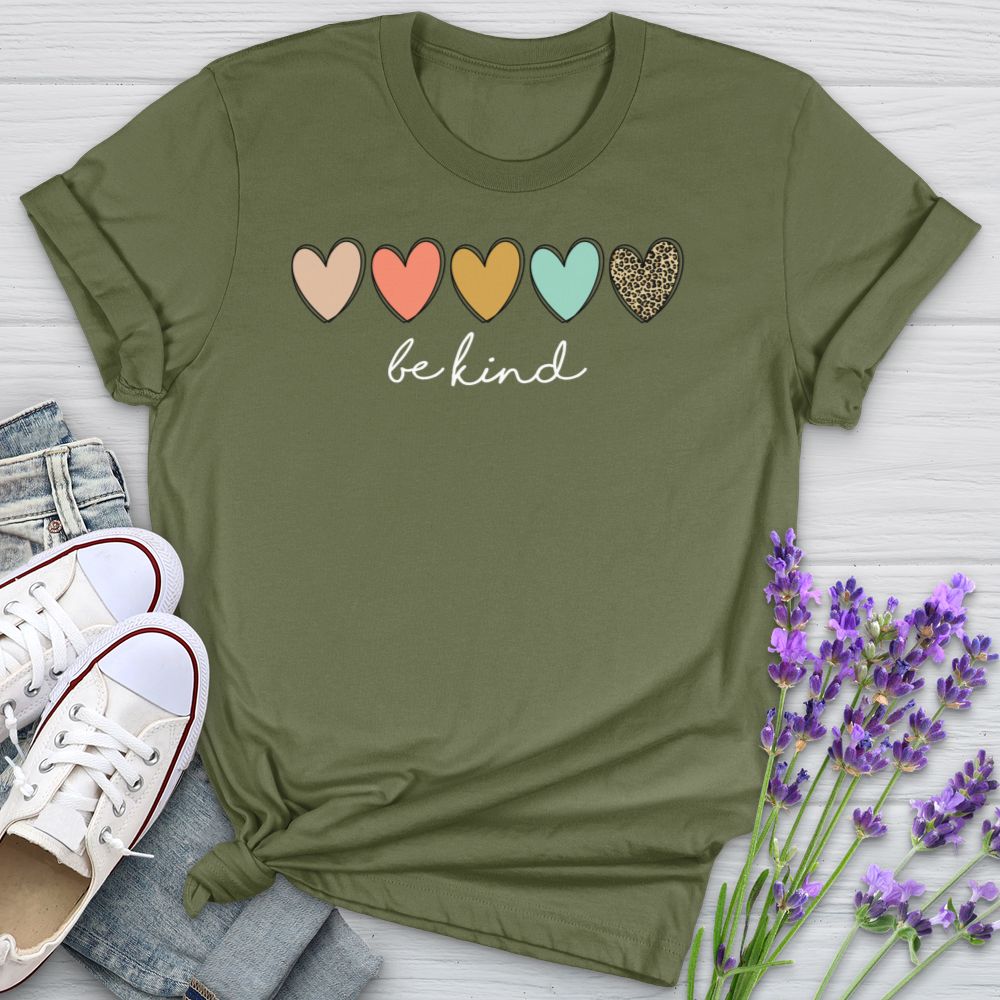 Be Kind Hearts Softstyle Tee