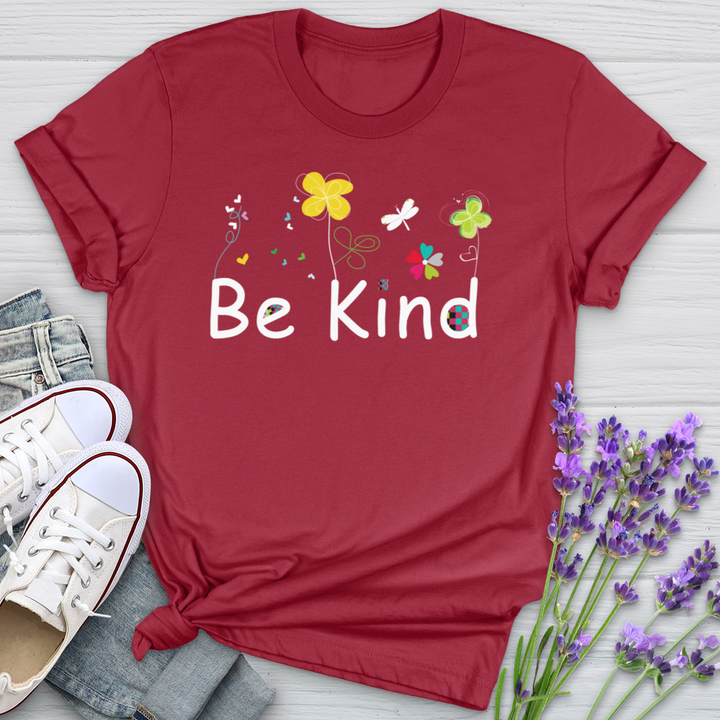 Be Kind Spring Garden Softstyle Tee