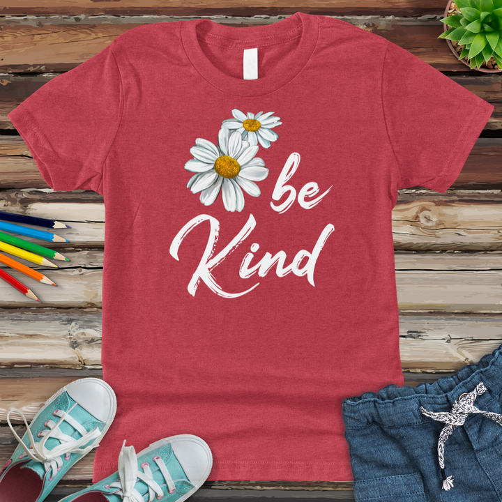 Be Kind Youth Heathered Tee