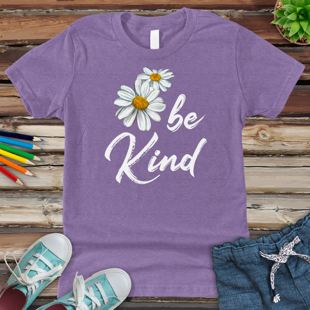 Be Kind Youth Heathered Tee