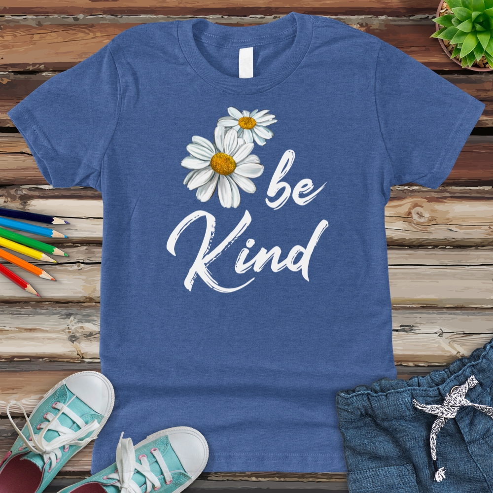 Be Kind Youth Heathered Tee