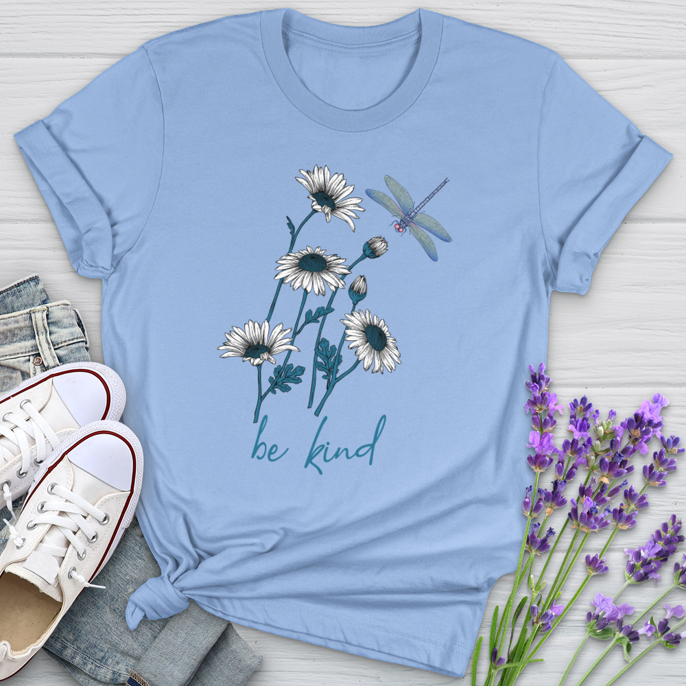 Be Kind daisy Flower Softstyle Tee