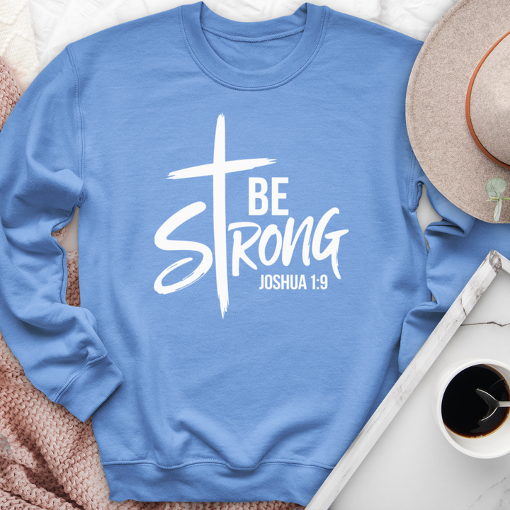 Be Strong Cross Crewneck