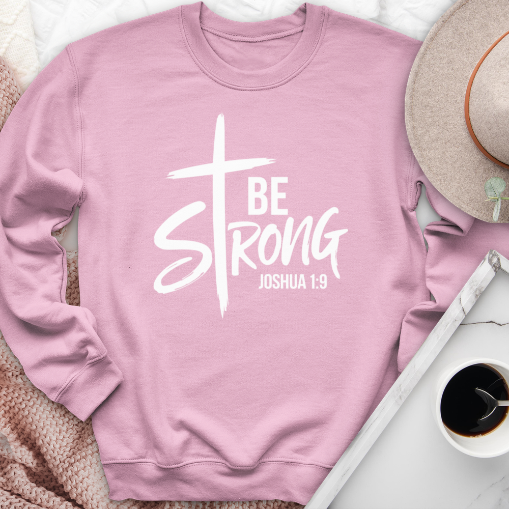 Be Strong Cross Crewneck