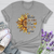 Because He Lives Leopard Sunflower Softstyle Tee