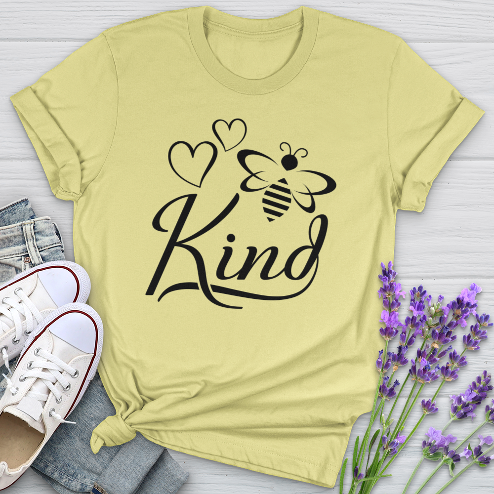 Bee Kind Honey Bee Softstyle Tee