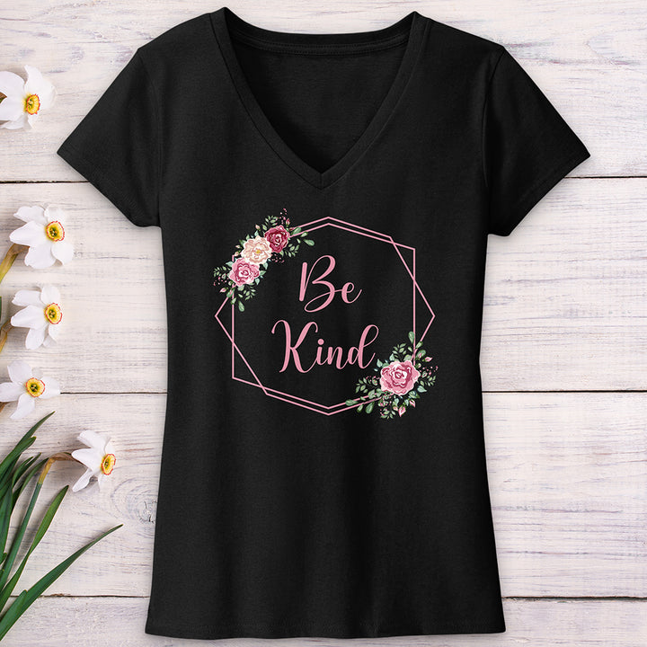 Be Kind V-Neck Tee