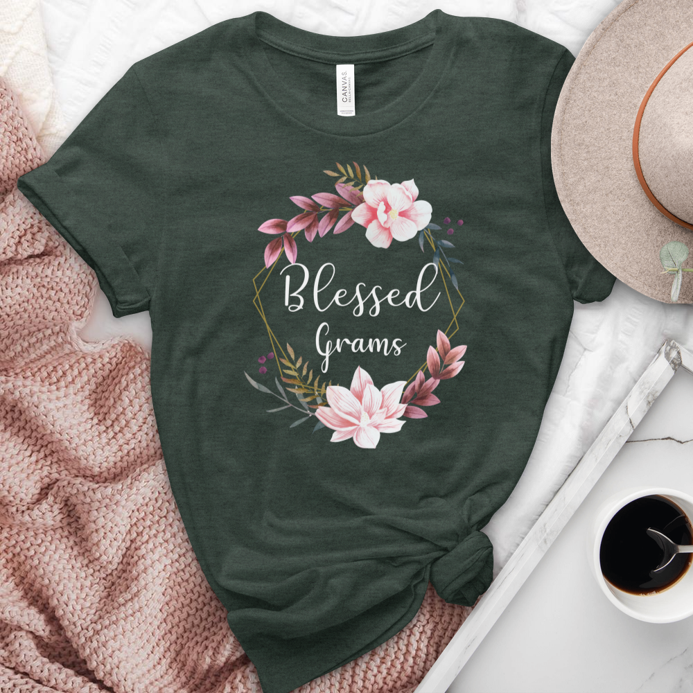 Blessed Grams Heathered Tee