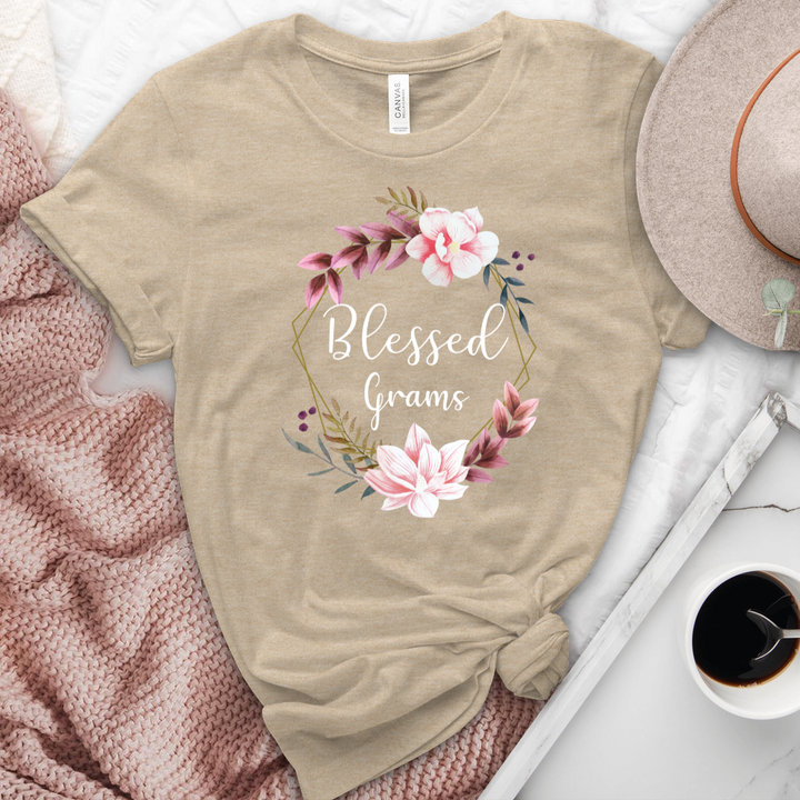 Blessed Grams Heathered Tee