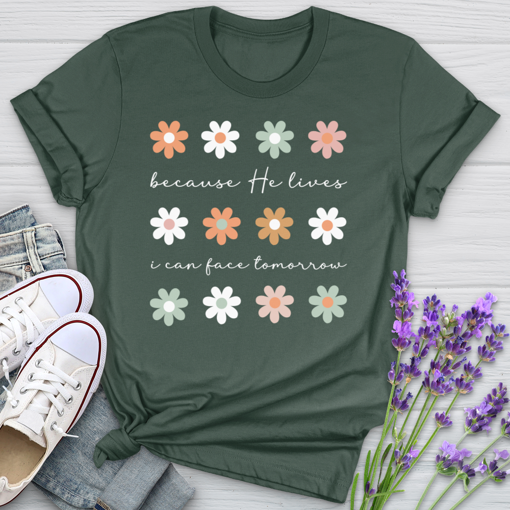 Boho Flowers Softstyle Tee