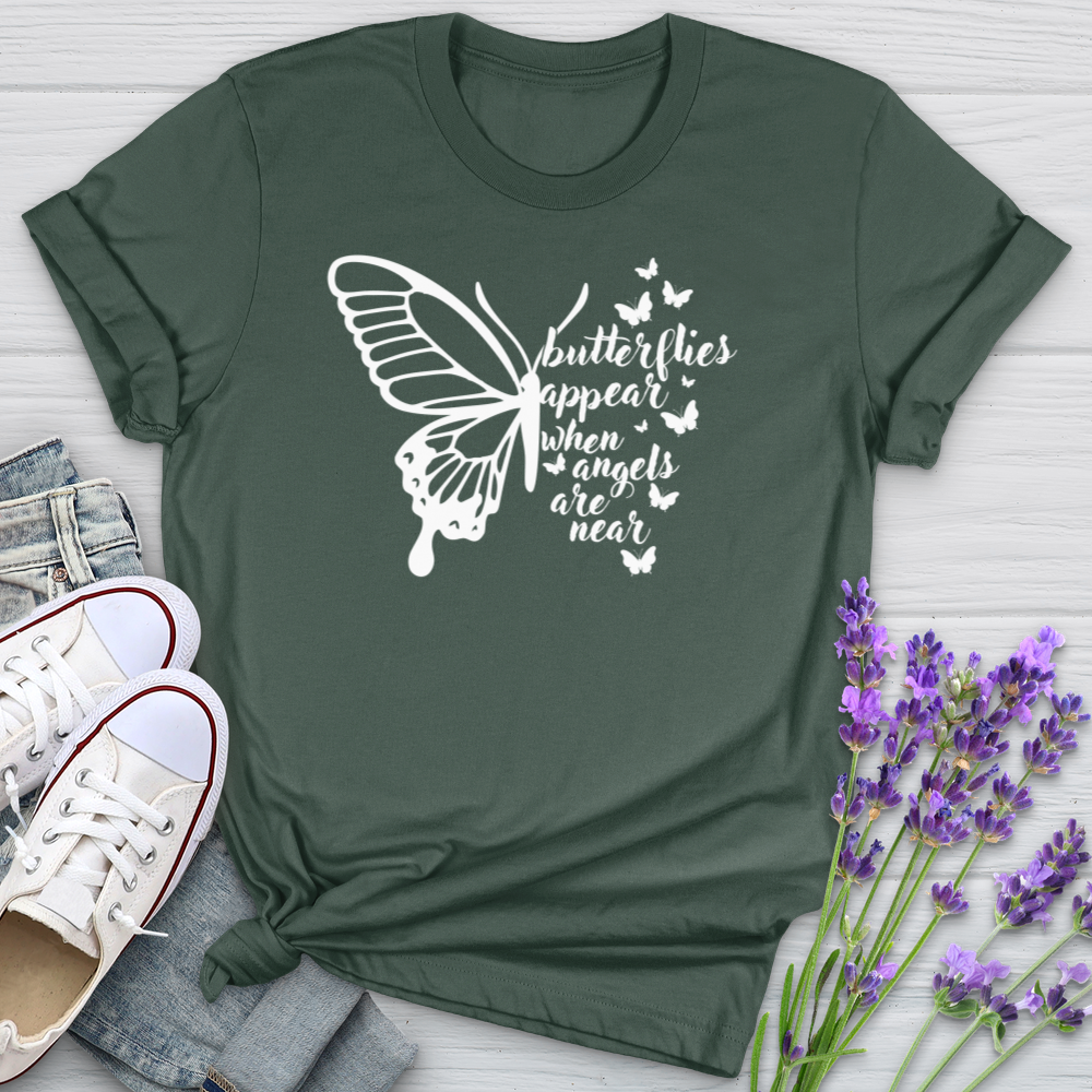 Butterflies Appear Softstyle Tee