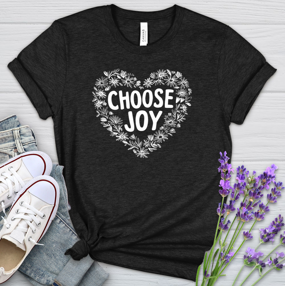 Choose Joy Heathered Tee