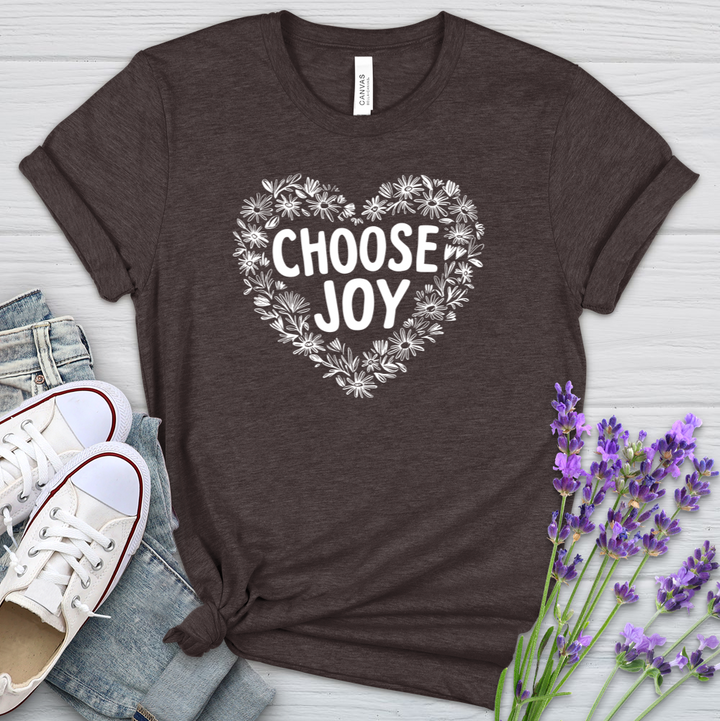 Choose Joy Heathered Tee