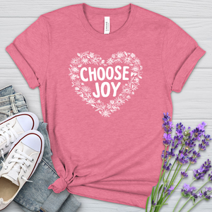 Choose Joy Heathered Tee