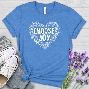 Choose Joy Heathered Tee