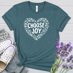 Choose Joy Heathered Tee