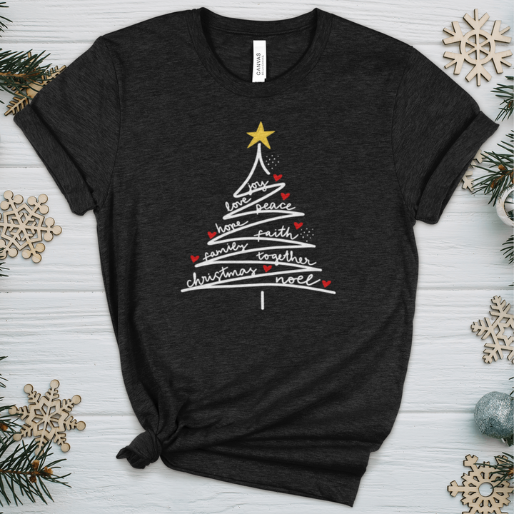 Christmas Spirt Heathered Tee