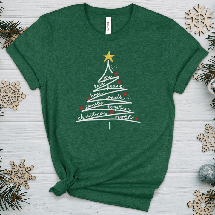 Christmas Spirt Heathered Tee