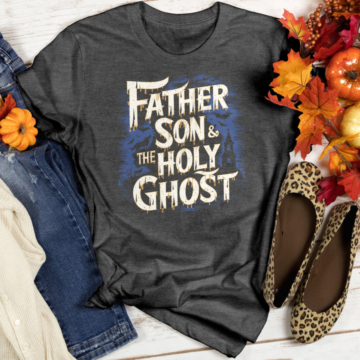 Father Son & The Holy Ghost Heathered Tee