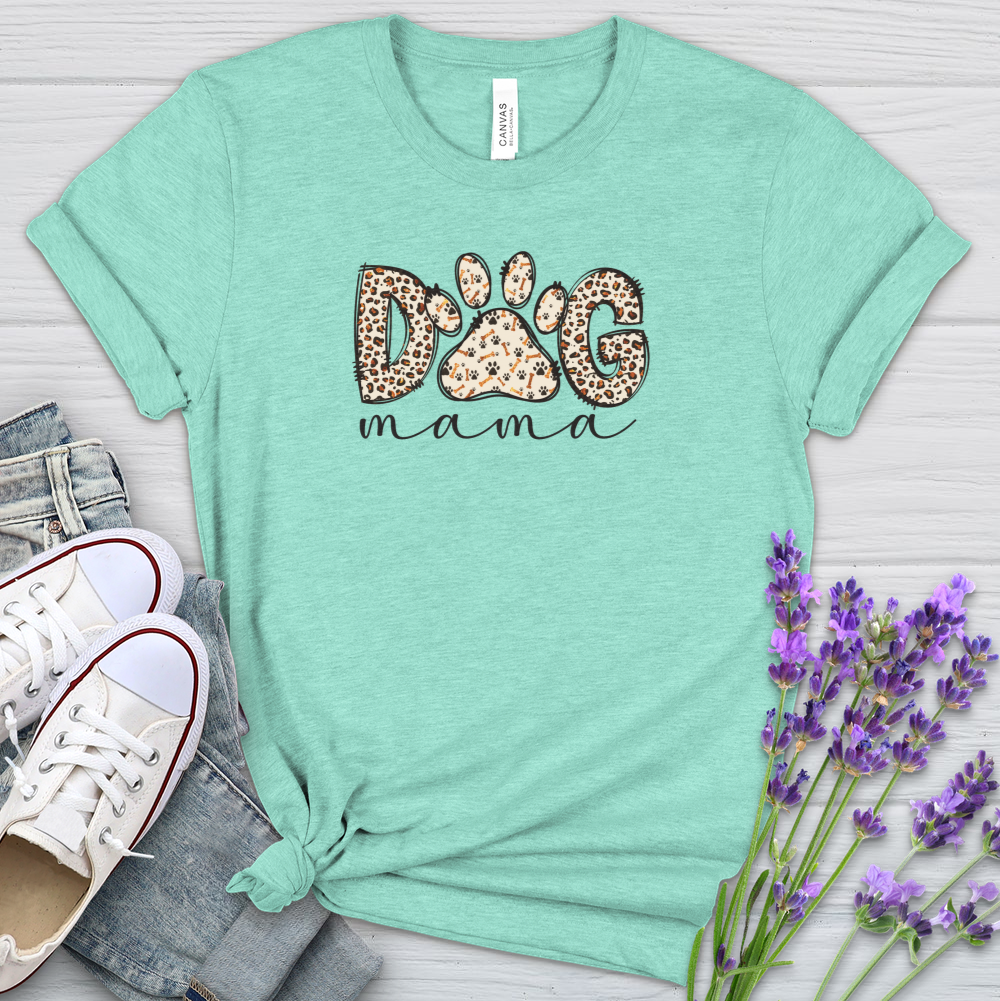 Dog Mama Heathered Tee