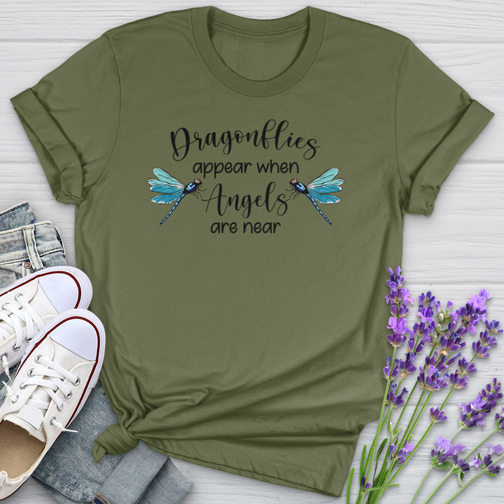 Dragonflies Appear Softstyle Tee