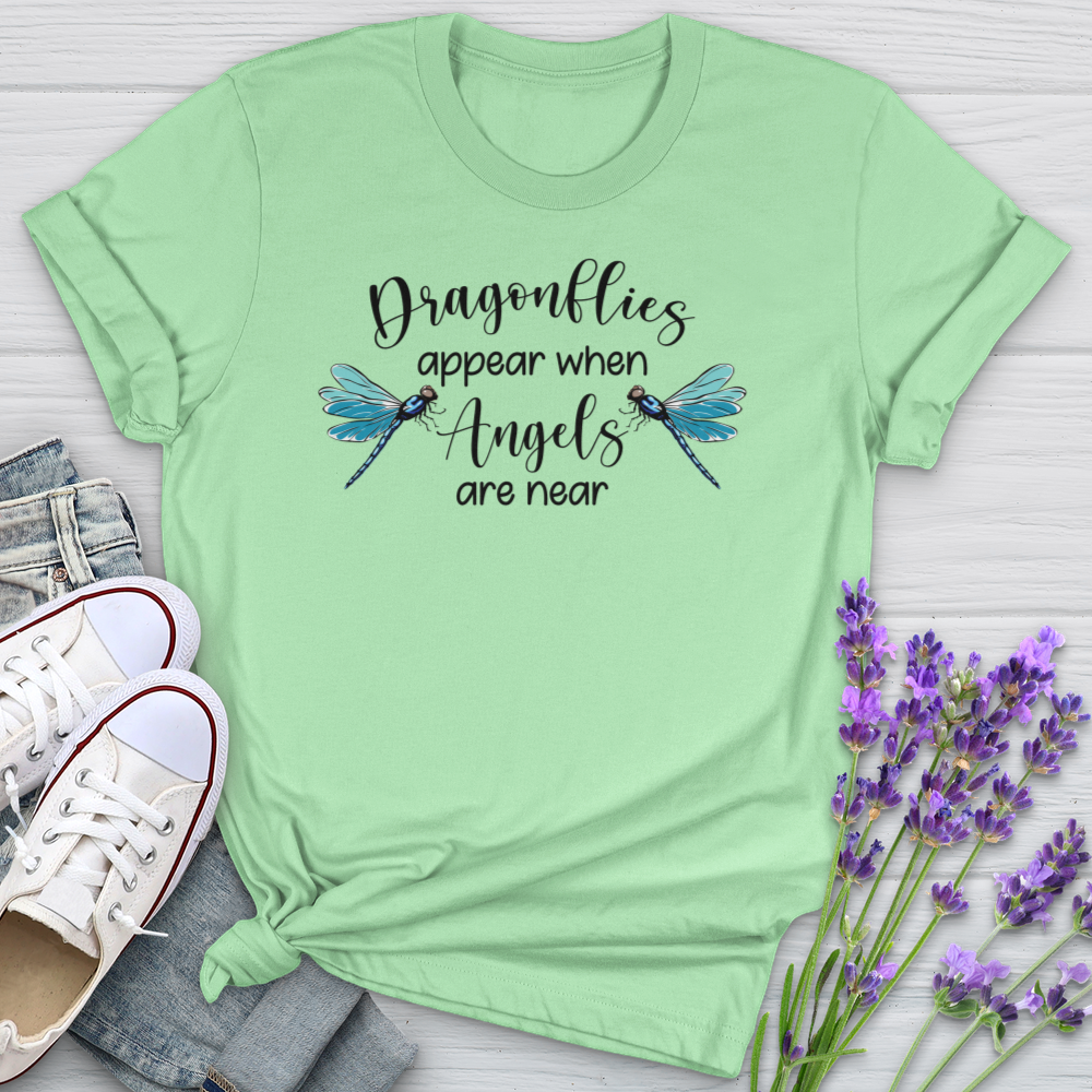 Dragonflies Appear Softstyle Tee