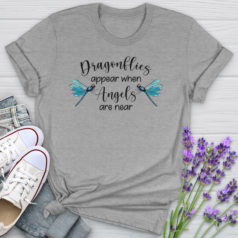 Dragonflies Appear Softstyle Tee