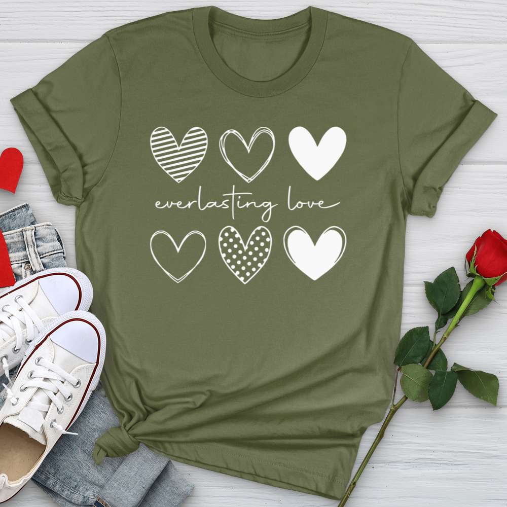 Everlasting Love Hearts Softstyle Tee