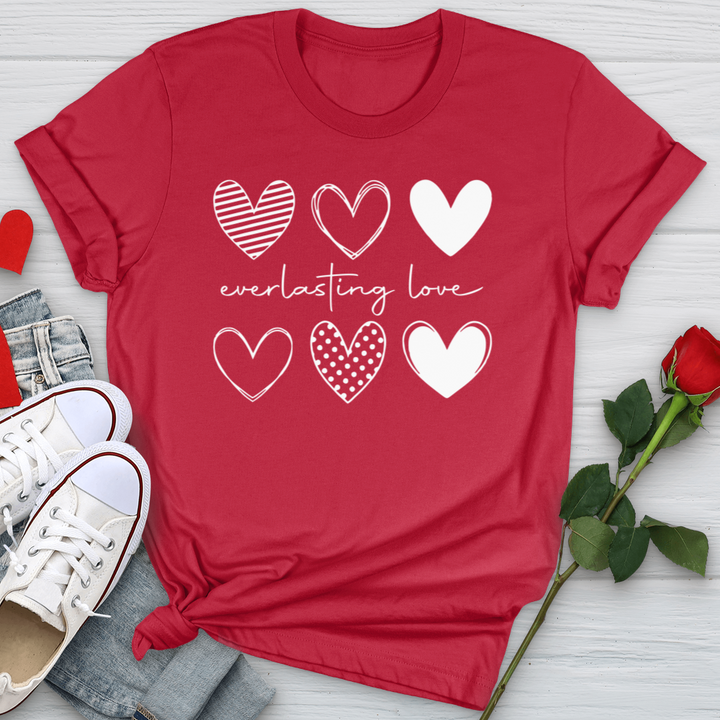 Everlasting Love Hearts Softstyle Tee