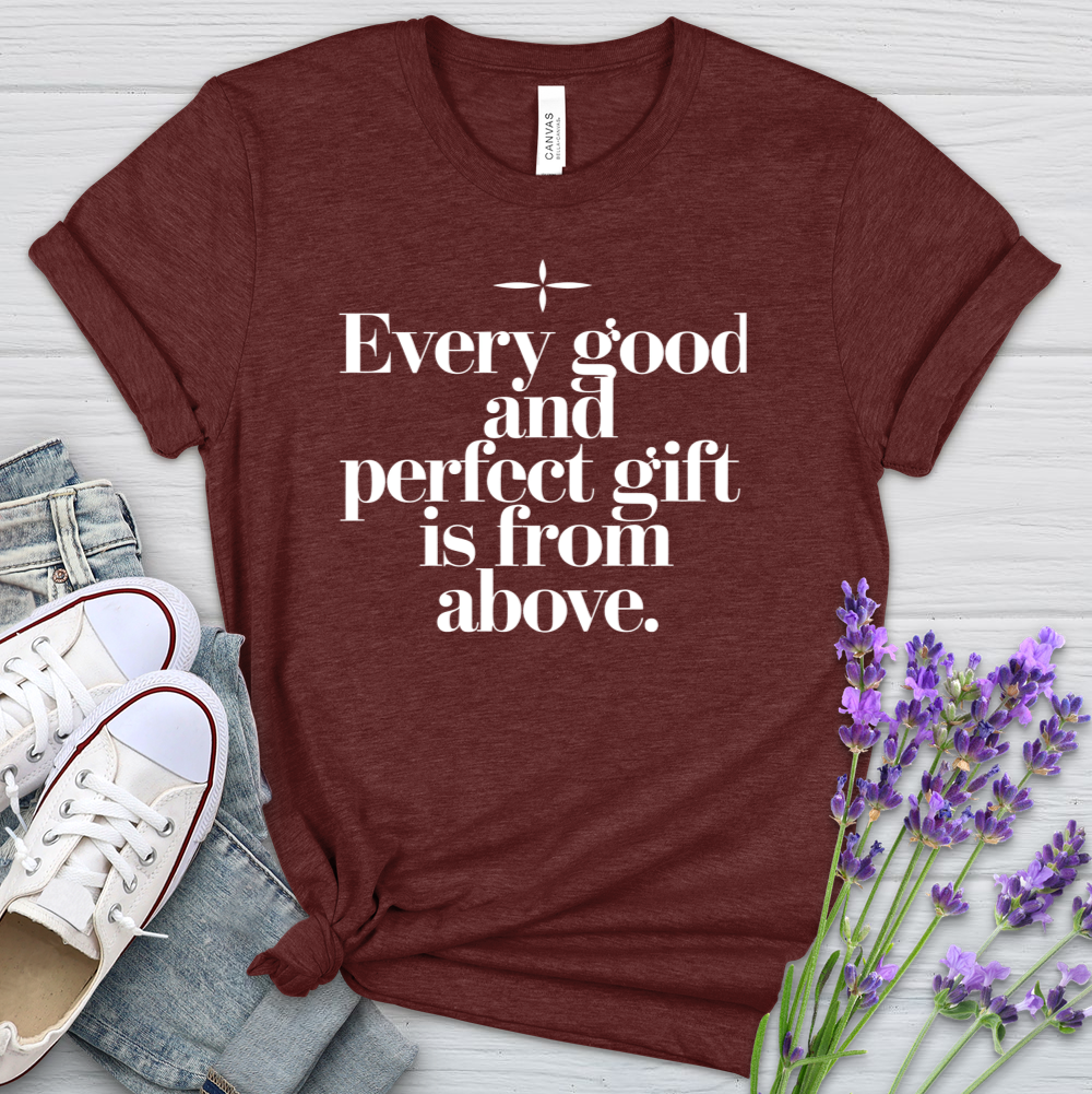 Every Good & Perfect Gift Heathered Tee