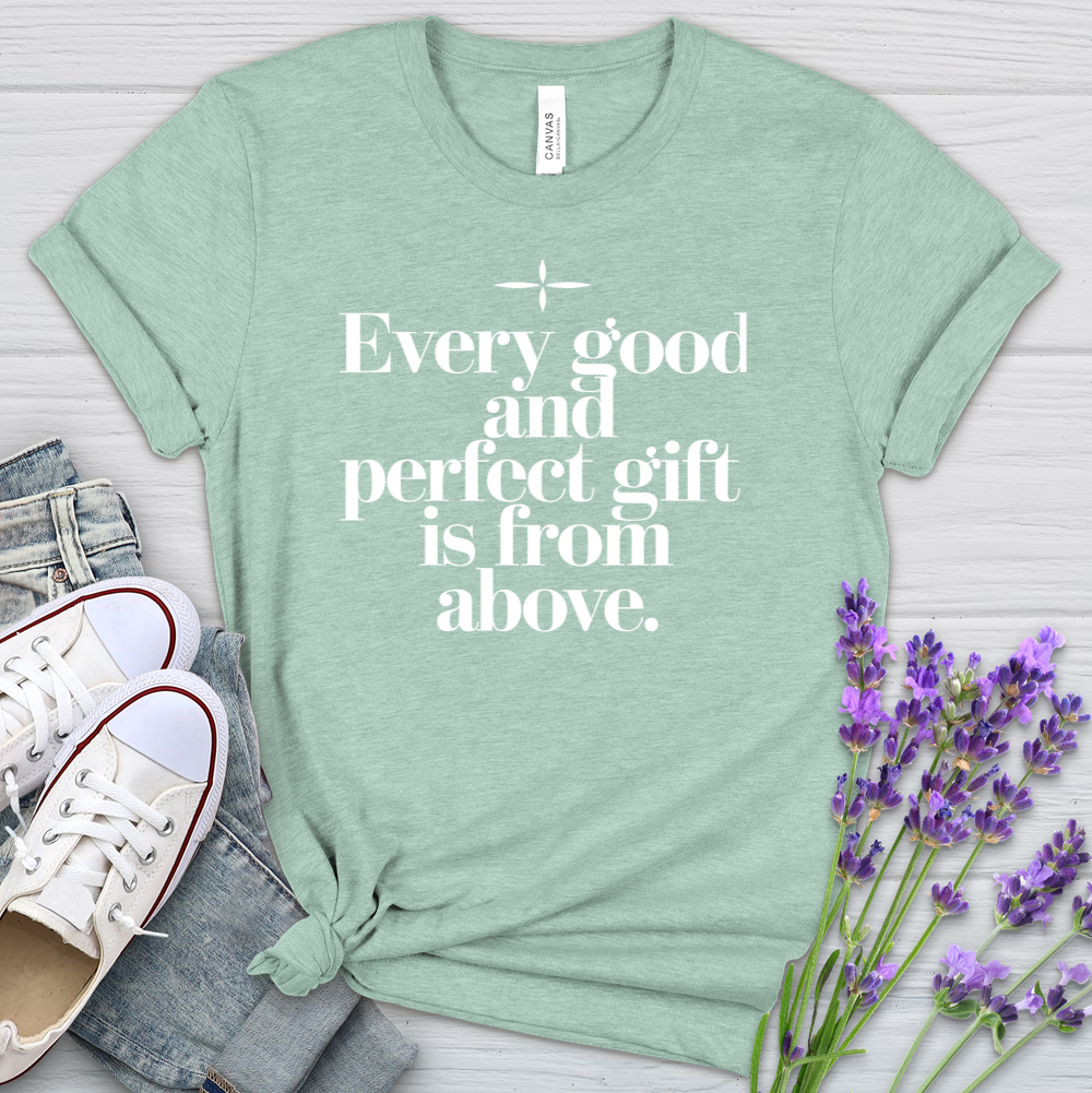 Every Good & Perfect Gift Heathered Tee