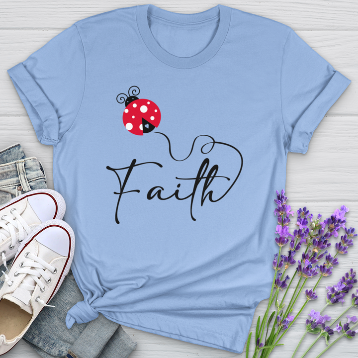 Faith Ladybug Softstyle Tee