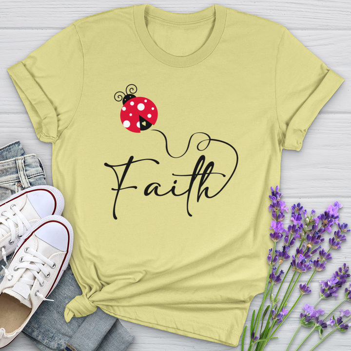 Faith Ladybug Softstyle Tee