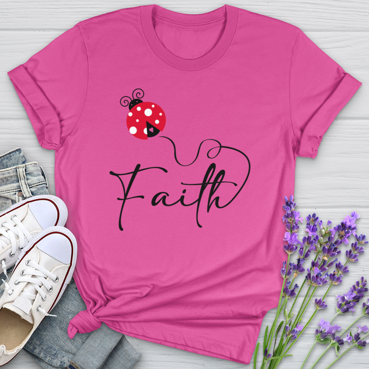 Faith Ladybug Softstyle Tee