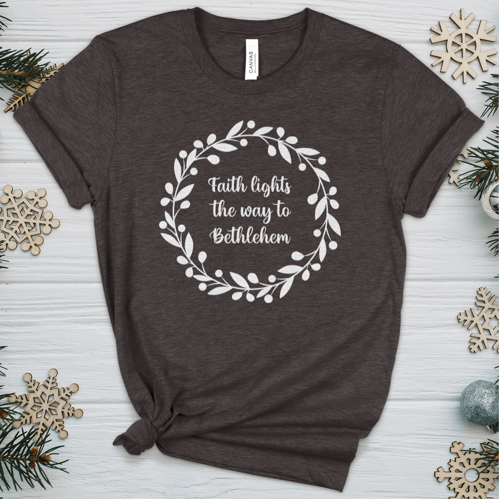 Faith Lights the Way Heathered Tee