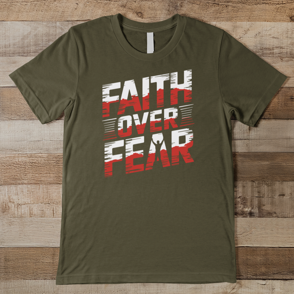 Faith Over Fear Men's Tee