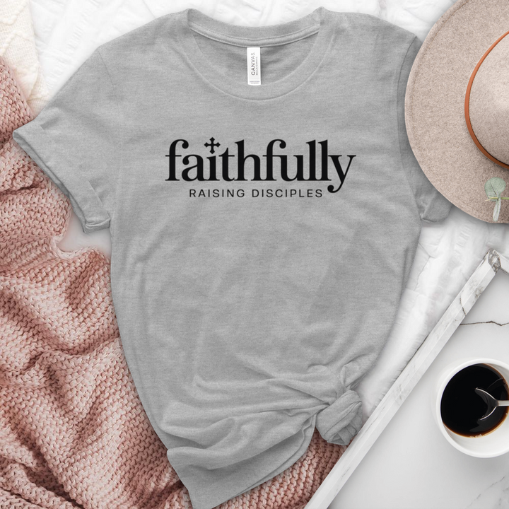 Faithfully Raising Disciples Heathered Tee