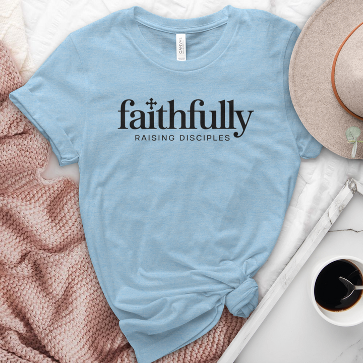 Faithfully Raising Disciples Heathered Tee
