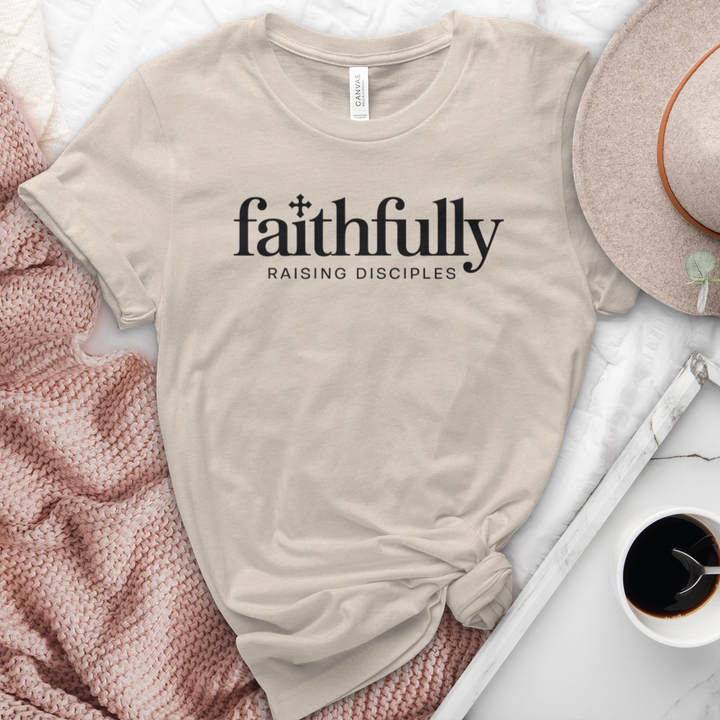Faithfully Raising Disciples Heathered Tee