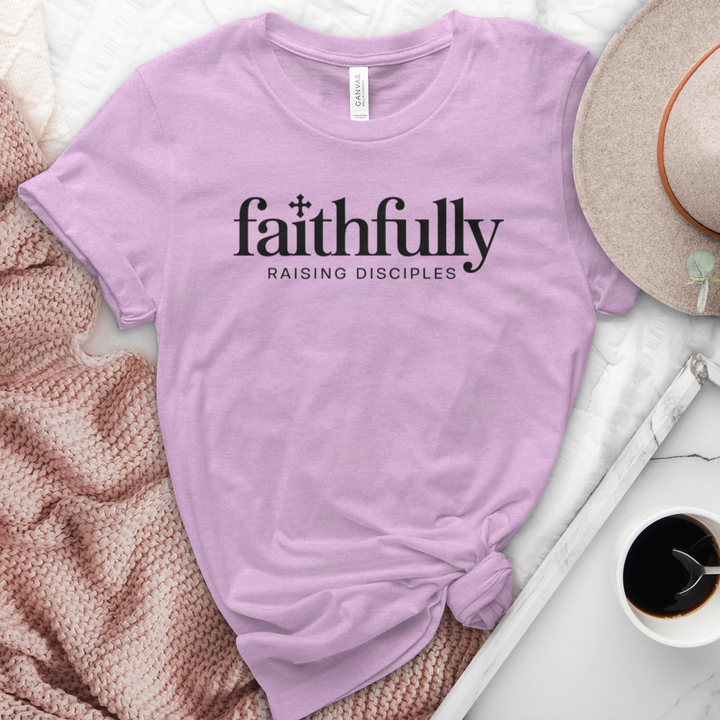 Faithfully Raising Disciples Heathered Tee