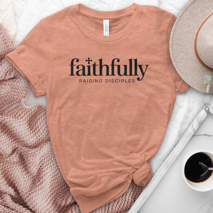 Faithfully Raising Disciples Heathered Tee