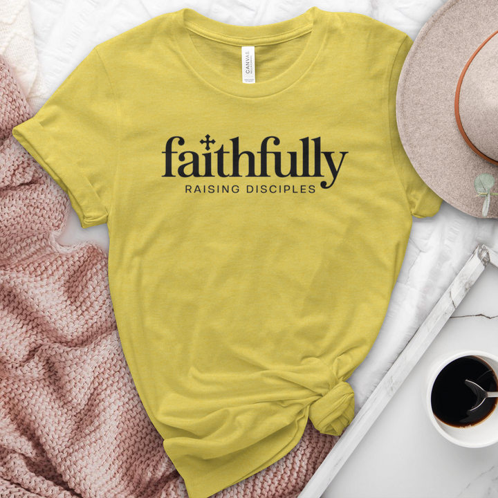Faithfully Raising Disciples Heathered Tee