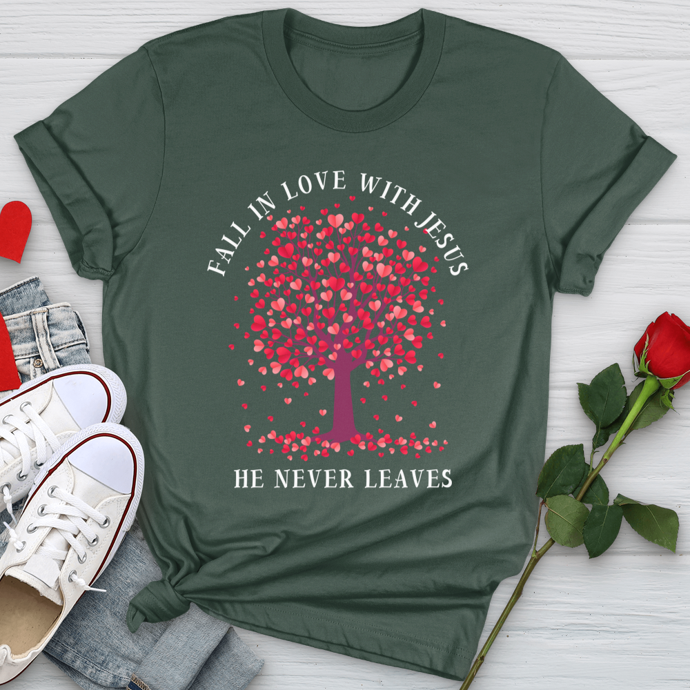 Fall In Love With Jesus Softstyle Tee