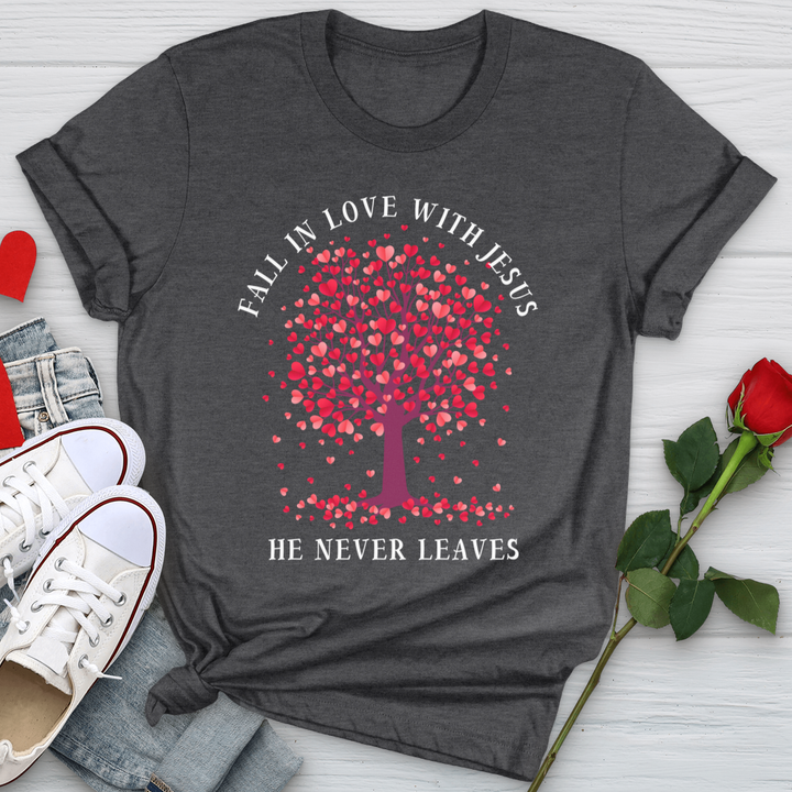 Fall In Love With Jesus Softstyle Tee