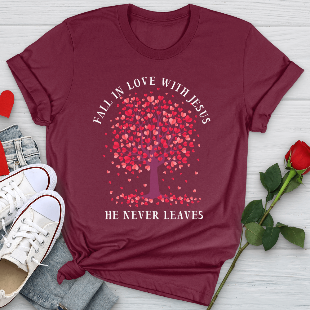 Fall In Love With Jesus Softstyle Tee