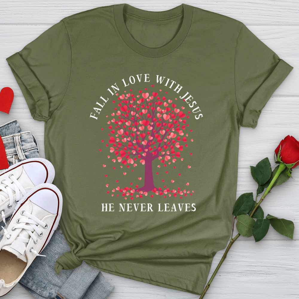 Fall In Love With Jesus Softstyle Tee