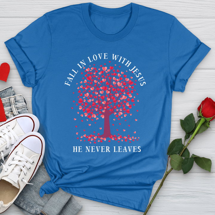 Fall In Love With Jesus Softstyle Tee